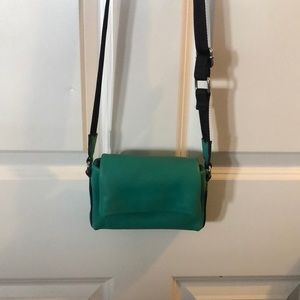 Aimee Kestenberg green leather purse